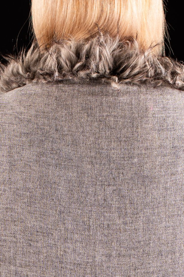 Sal gri uni cu blanita gri India