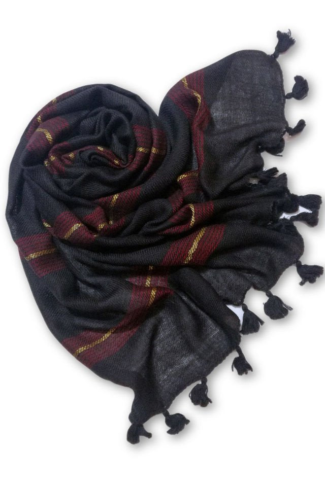 Esarfa Dungi Galbene, Bumbac Indian