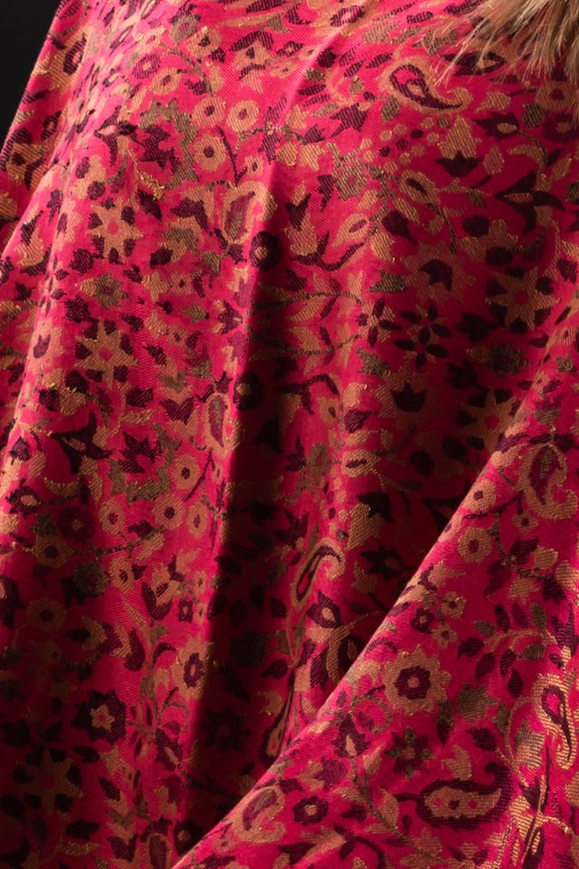 Şal Kani India, rosu- Cel mai bun șal din Pashmina