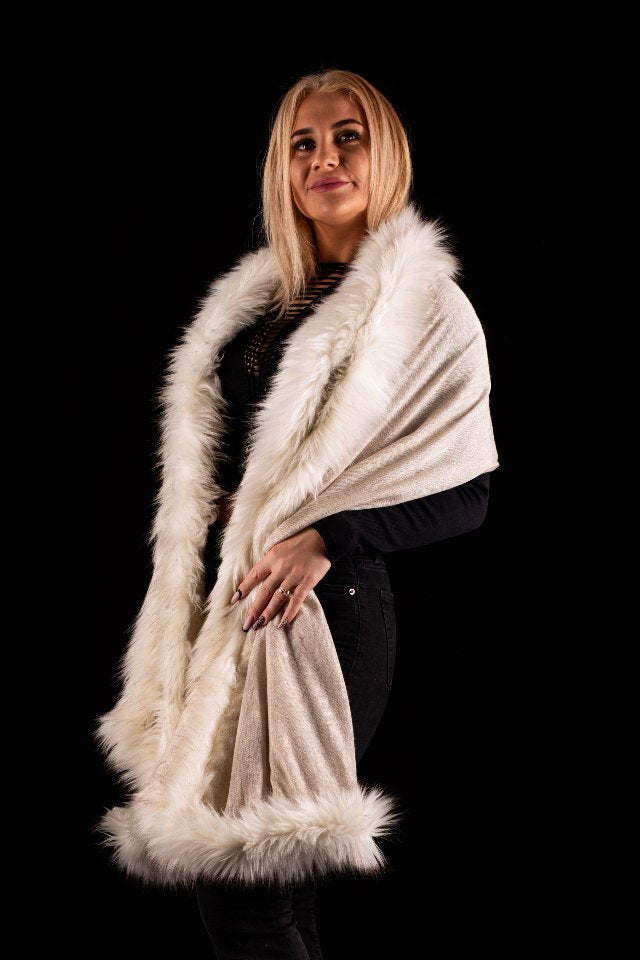 Sal bej uni cu blanita alba India