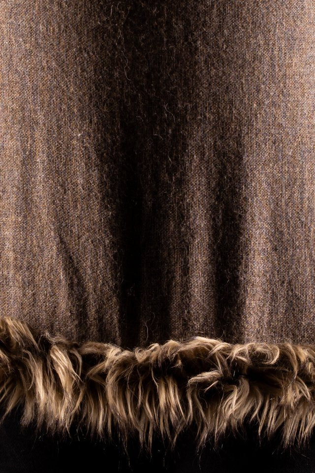 Sal cafeniu uni cu blanita cafenie India