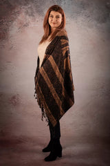 Sal Shibori maro-bej