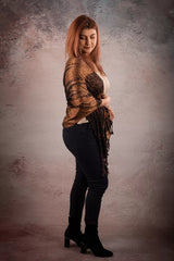 Sal Shibori maro-bej